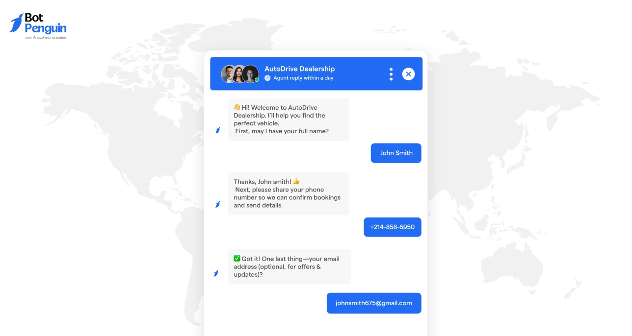 Chatbots (BotPenguin, etc.)